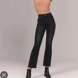 Curve Love Abercrombie Kick Flare Ultra High rise jeans